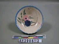 藏品(彩繪花卉大湯碗)的圖片